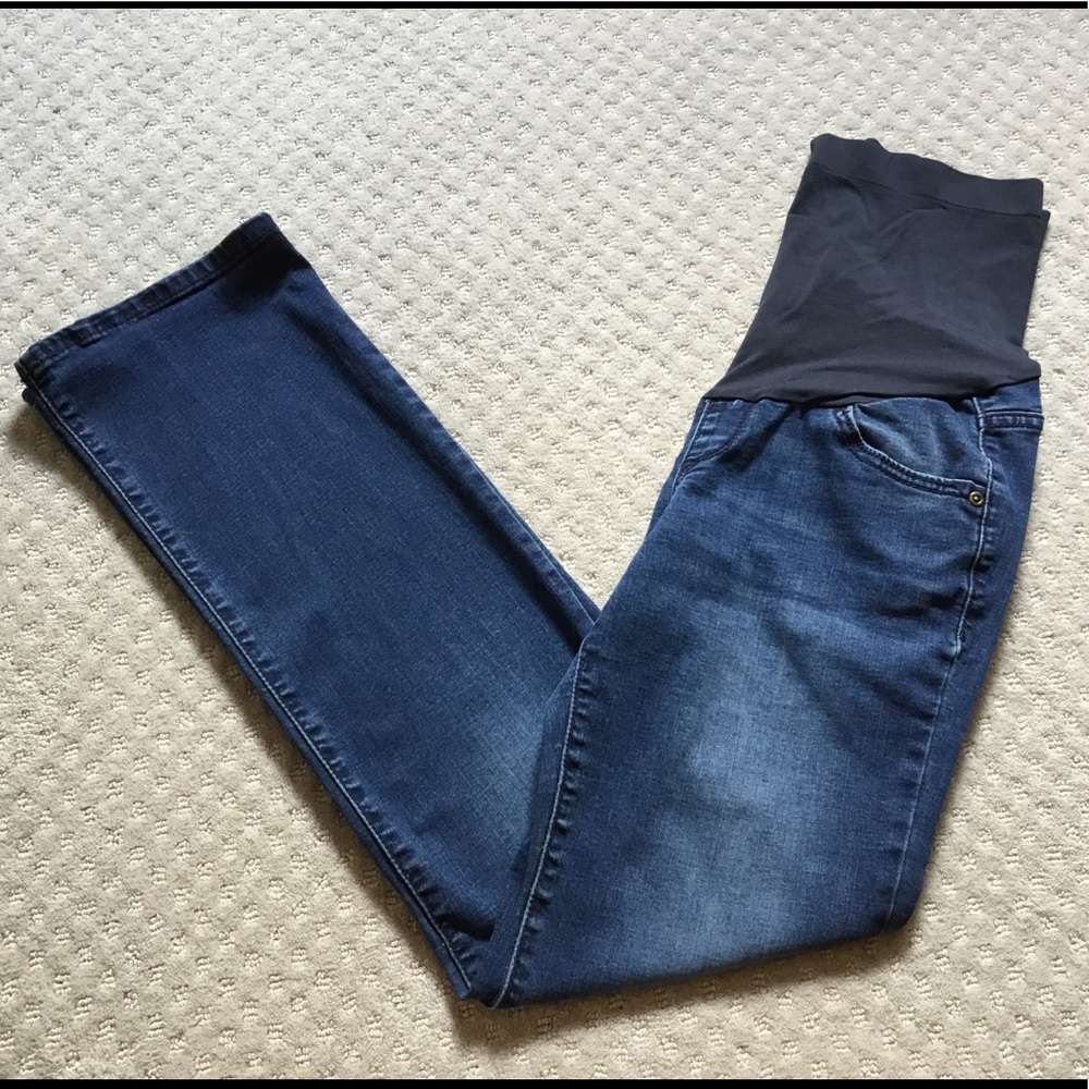 Maternity bootcut jeans